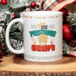 Christian grandfather gift with bible quote Two-Tone coffee mug<br><div class="desc">Enjoy with your godly grandfather a special design made for him. 
Proverbs 16:31 "Grey hair is a crown of splendour; it is attained in the way of righteousness".</div>