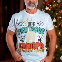 Christian Grandpa gift with bible quotation