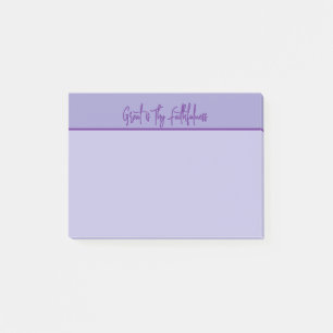 Christian Great is They Faithfulness Notepad