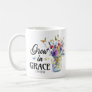 Christian Grow in Grace  2Peter 3 : 18   Coffee Mug
