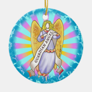 Christian Guardian Angel ornament