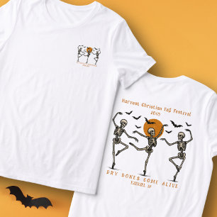 Christian Halloween Custom Church Event Name Tri-Blend Shirt