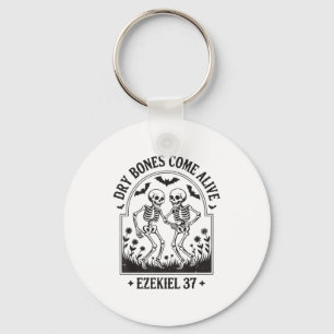 Christian Halloween Dry Bones Come Alive Funny Jes Key Ring