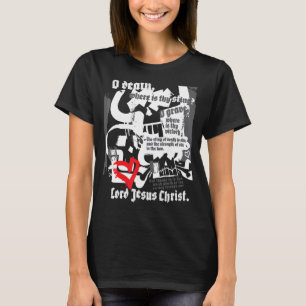 Christian Hardcore Punk Skull Vintage Jesus Saves T-Shirt