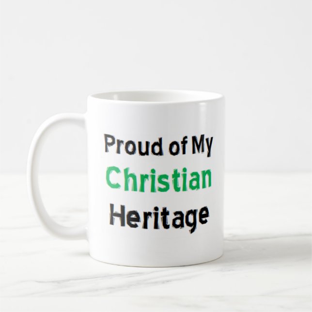 christian heritage coffee mug (Left)
