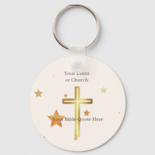 Christian Holiday Church Favor: Bulk Keychain