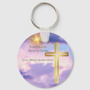 Christian Holiday Church Favour: Bulk Keychain