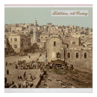 Christian Home Decor Vintage Photo Holy Land