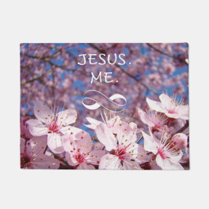 Christian Home gifts Door Mat Jesus Me Infinity