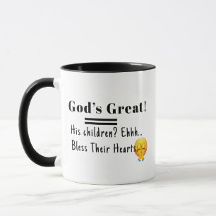 Christian Humor Sassy Mug - Funny Coffee Cup