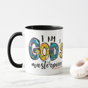 Christian I Am God's Masterpiece Add Name Mug