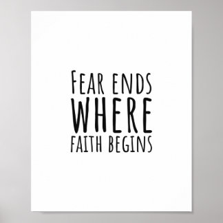 Christian Inspirational Messages Poster
