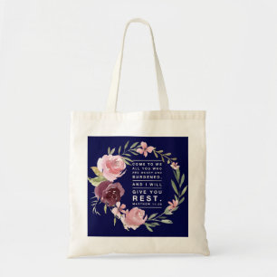 Christian Inspirational Scripture Tote Bag