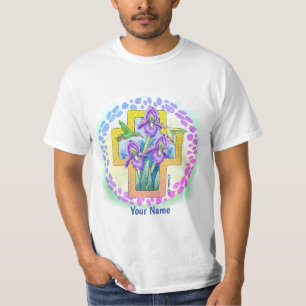 christian Iris Cross  t-shirt