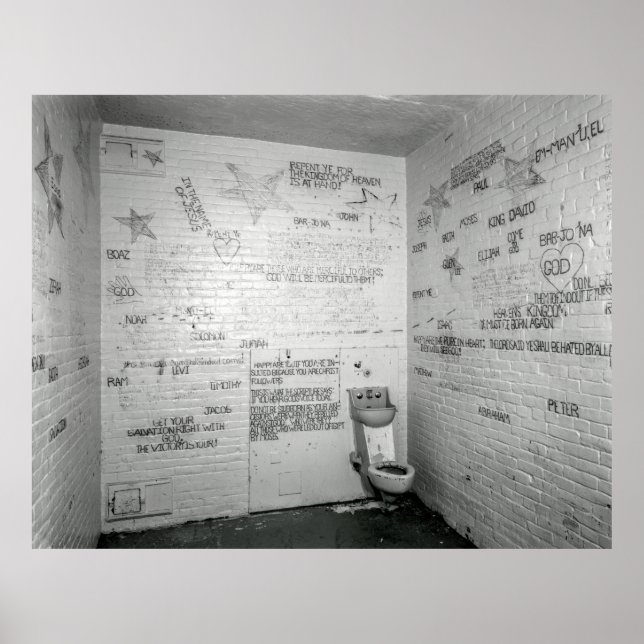 CHRISTIAN JAIL CELL GRAFFITI POSTER (Front)