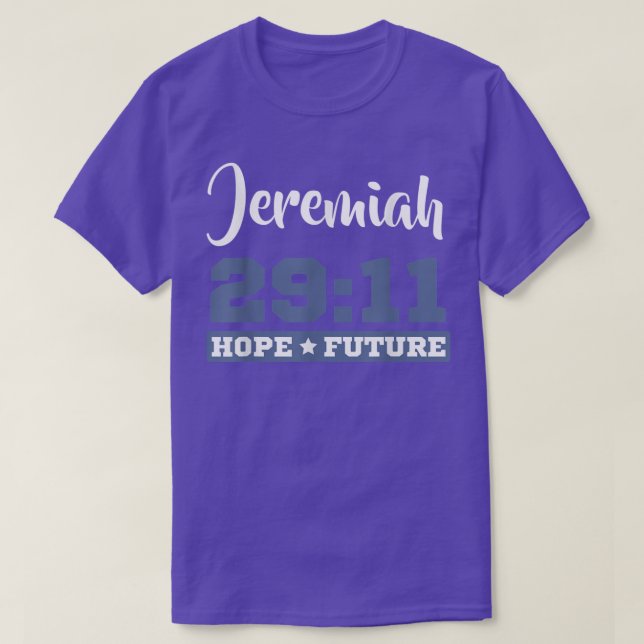 Christian Jeremiah 2911 Scripture  T-Shirt (Design Front)