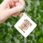 Christian Jesus God Customise Bible Verse Key Ring<br><div class="desc">This is a beautiful custom gift to show your Christian faith. You can customise the key chain with your own favourite Bible verse on the back.</div>