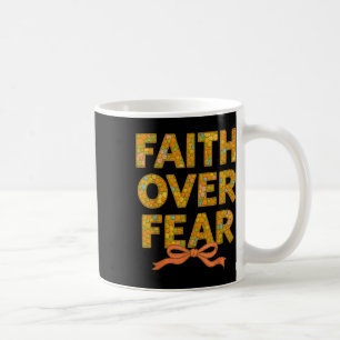 Christian Jesus God Lover Floral Embroidery Faith Coffee Mug