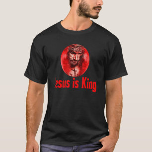 Christian Jesus Is King Retro Vintage T-Shirt
