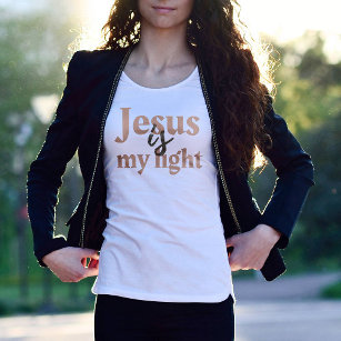 Christian Jesus is my light - Psalm 27 T-Shirt
