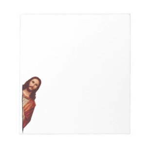 Christian Jesus is Watching you, Jesus I Saw That Notepad
