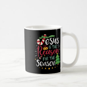 Christian Jesus The Reason Christmas Stocking Stuf Coffee Mug