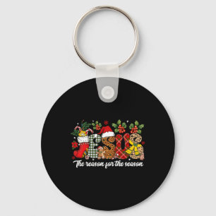 Christian Jesus The Reason Xmas Holiday Season Chr Key Ring