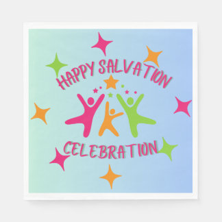 Christian kids birthday party napkins