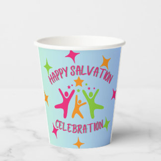 Christian kids birthday party paper cups