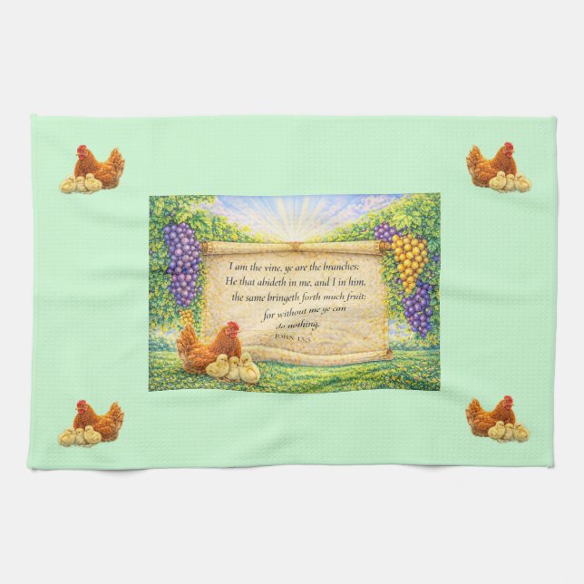 Christian Kitchen Towel (Horizontal)