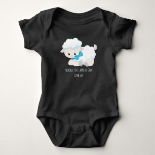 Christian Lamb of God Baby Bodysuit