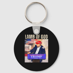 Christian Lamb Of God Donald Trump 2024 Survived S Key Ring