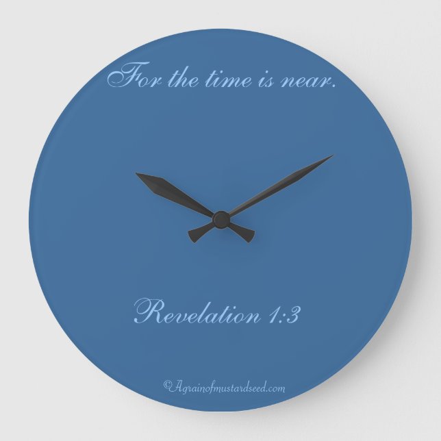 Christian Large Clock (Front)