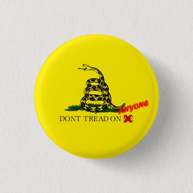 Christian Libertarianism 3 Cm Round Badge (Front)