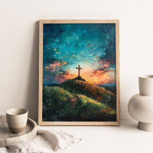 Christian Life, Digital Christian Painting, Christ Poster