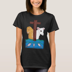 Christian Lion and the Lamb T-Shirt