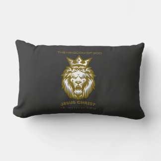 Christian Lion of Judah Pillow – Faith Decor