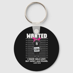 Christian, Lost Sheep Jesus, Wanted I Once Was Los Key Ring