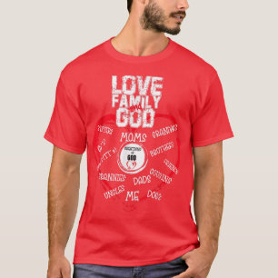 Christian Love Family and God Celebration of Famil T-Shirt