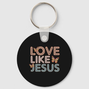 Christian Love Like Jesus Happy Easter Day Girls K Key Ring