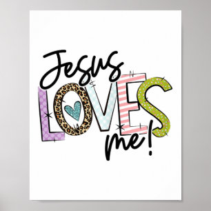 Christian Love Quote Gift For New Believers Jesus Poster