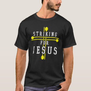 Christian Marimba Worship Percussion Front Ensembl T-Shirt