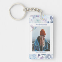 Christian Memory Keepsake Hummingbird Blue Roses