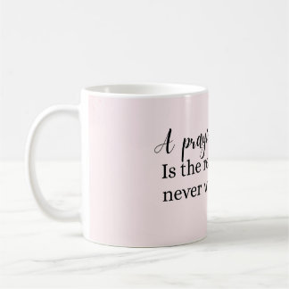 Christian Mother's day gift faith mum quote  Coffee Mug