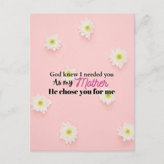 Christian Mother's day gift gift for mum faith mum Postcard