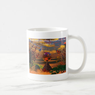 Christian Mug with Bible Verse Ecclesiastes 3;11
