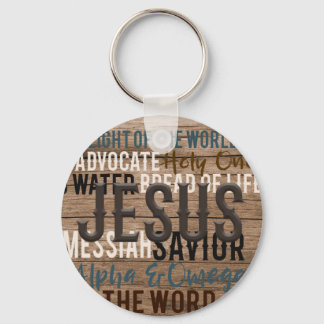 Christian Names of Jesus Key Ring