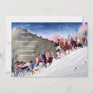 Christian Nativity Scene Holiday Card