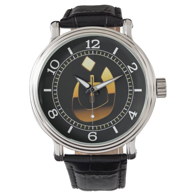 Christian Nazarene and Cross Solidarity Dial Watch (Front)
