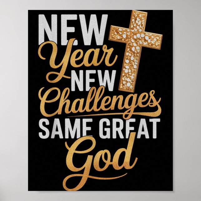 Christian New Years 2026 Happy New Year Same Great Poster (Front)